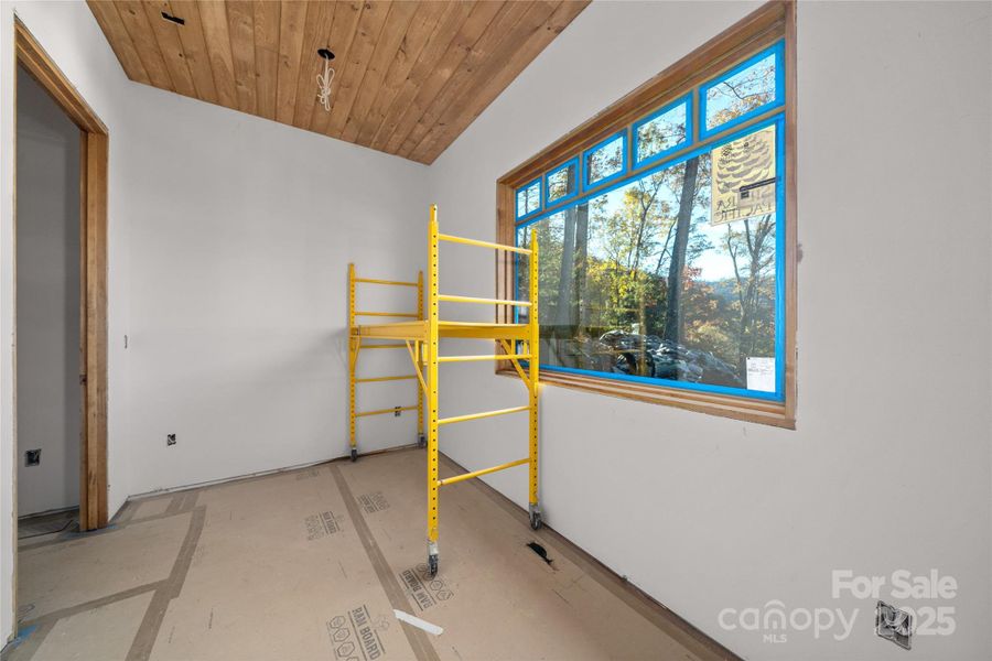 Primary sitting area with views