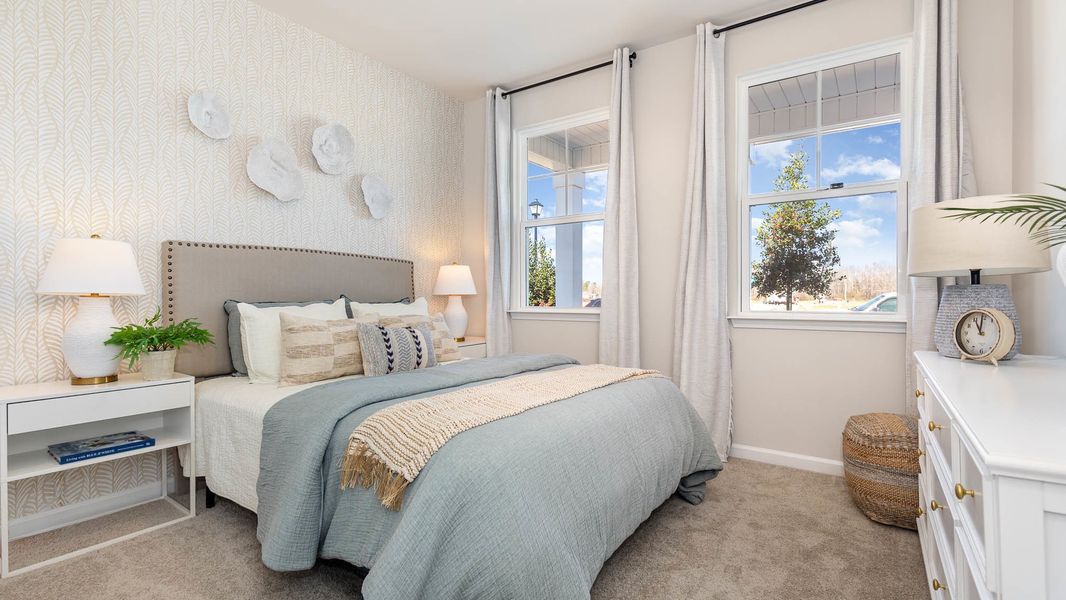 Furnished interior view inside a new home in Fox Run, Supply (Image 13).