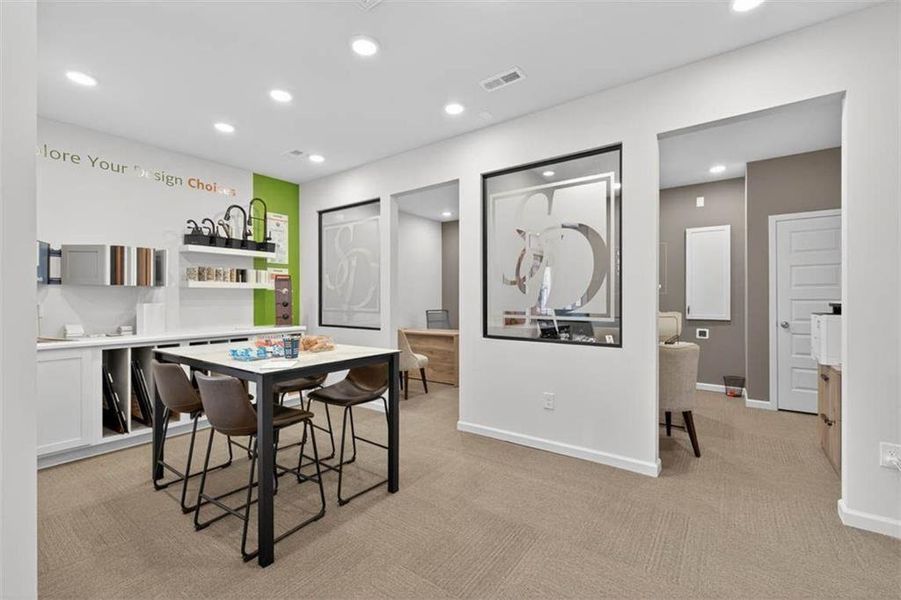 Furnished interior view inside a new home in Laurel Ridge, Rock Spring (Image 35).