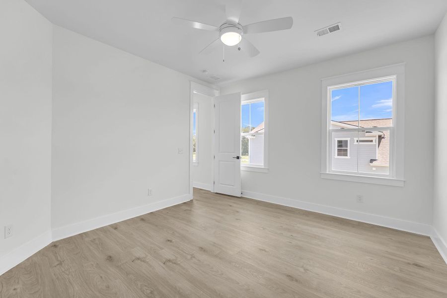 Spacious, unfurnished interior of a new home in Miller's Crossing, Johns Island (Image 35). Spacious, unfurnished interior of a new home in Miller's Crossing, Johns Island (Image 35).