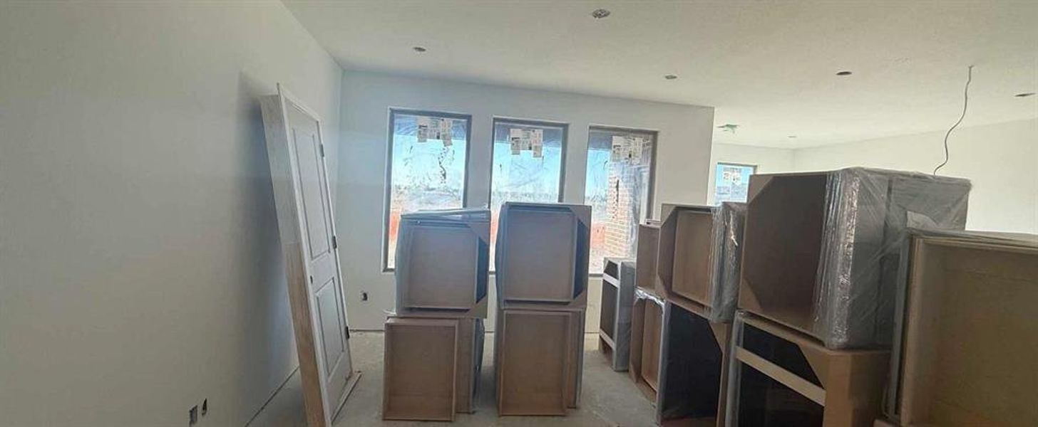 Family Room Construction Progress