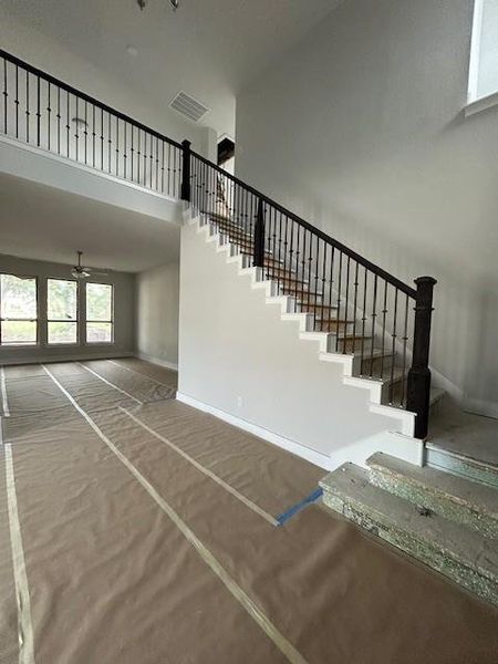 Grand Staircase & Family Room Grand Staircase & Family Room