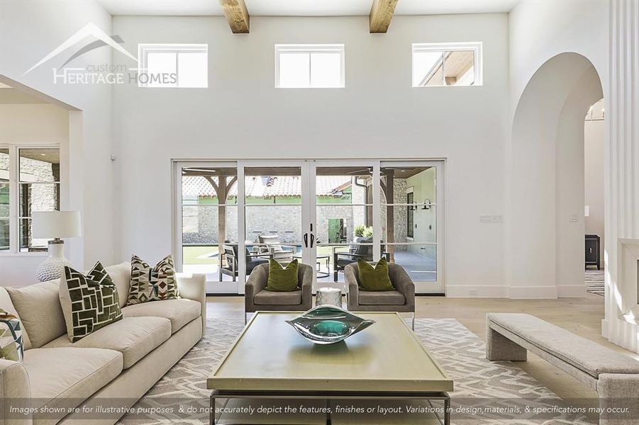 Furnished interior view inside a new home in , Westlake (Image 6). Furnished interior view inside a new home in , Westlake (Image 6).