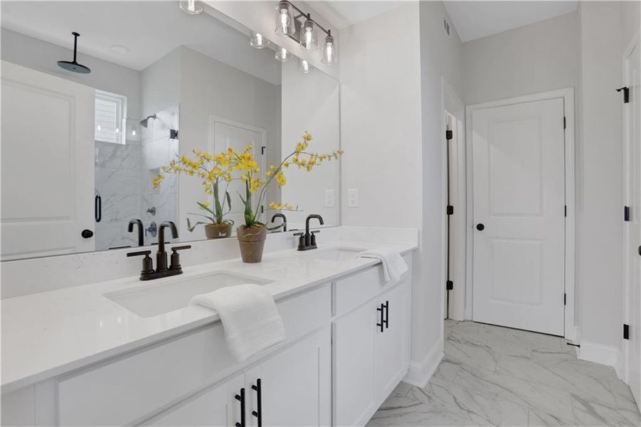 Furnished interior view inside a new home in Easton Walk, Lawrenceville (Image 19).