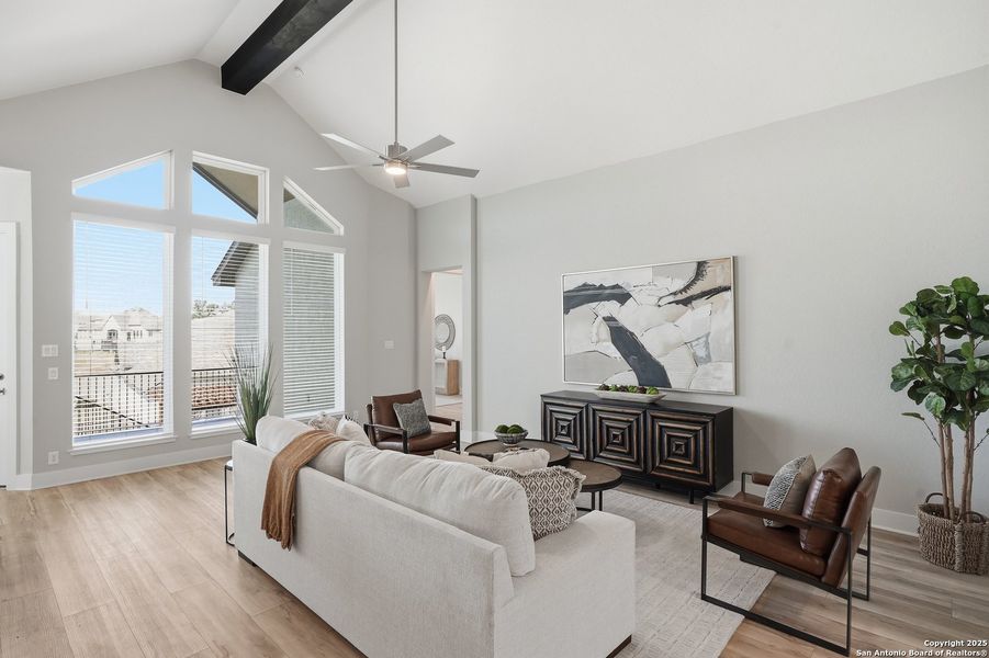 Furnished interior view inside a new home in Esperanza – New Phase Now Selling, Boerne (Image 11).