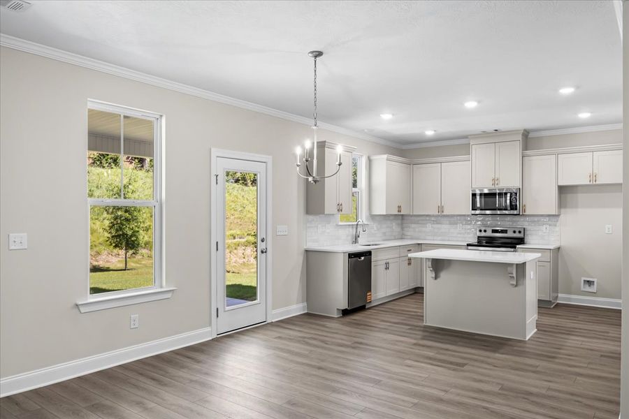 Furnished interior view inside a new home in Forrest Bluff, North Augusta (Image 6). Furnished interior view inside a new home in Forrest Bluff, North Augusta (Image 6).