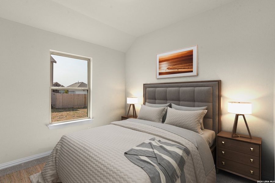 Furnished interior view inside a new home in Prairie Green, Converse (Image 14).