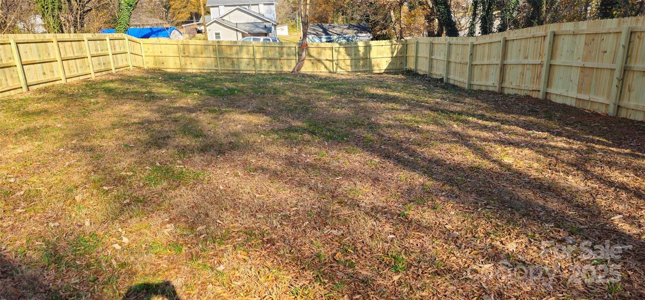 Fully Fenced In Backyard Fully Fenced In Backyard