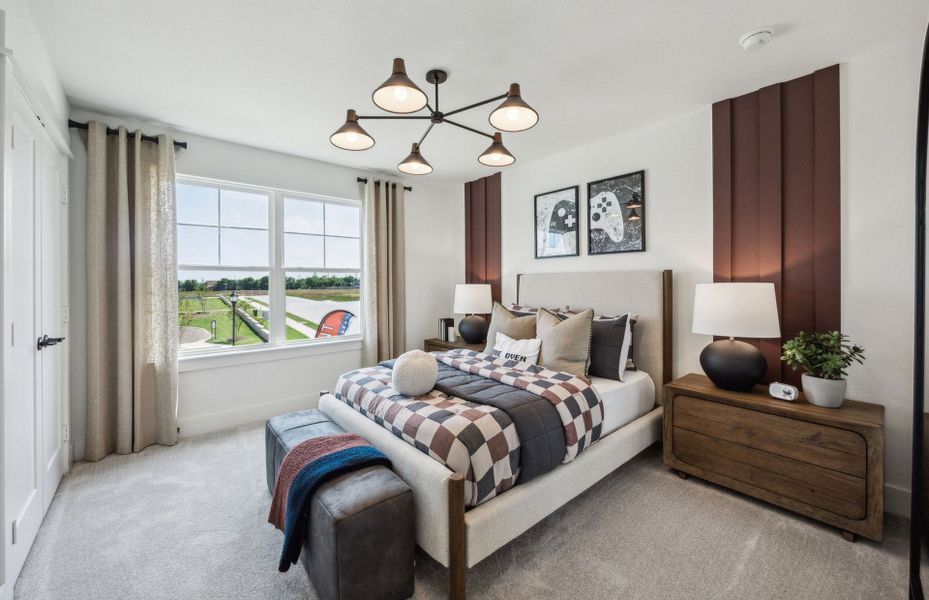 Furnished interior view inside a new home in Rosemary Fields, Godley (Image 3).