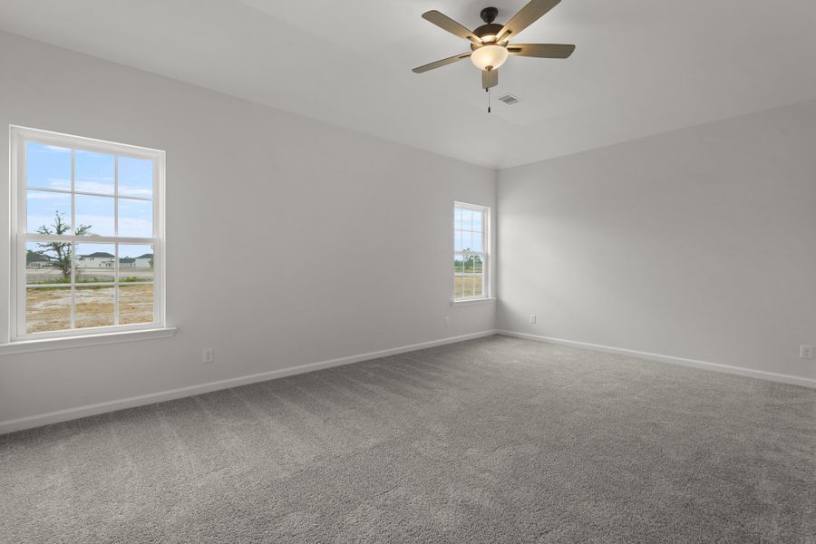 Representative unfurnished interior of a home built from the The Stafford by RTS Homes in Doctor's Creek, Ludowici (Image 22).
