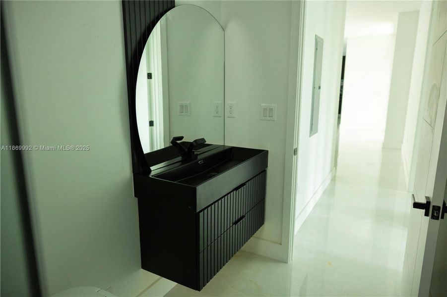 Furnished interior view inside a new home in , Miami (Image 3).