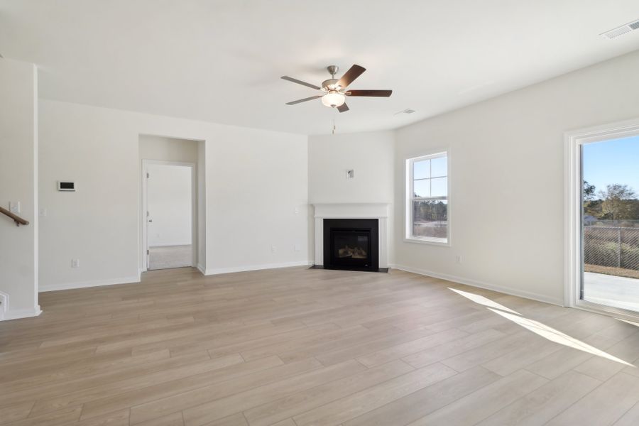 Spacious, unfurnished interior of a new home in Portrait Hills, Aiken (Image 8). Spacious, unfurnished interior of a new home in Portrait Hills, Aiken (Image 8).
