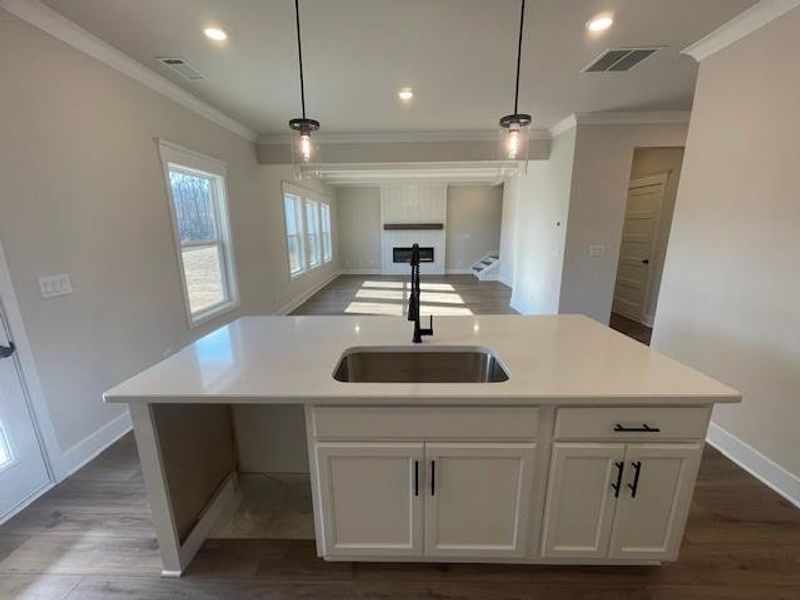 Furnished interior view inside a new home in , Gainesville (Image 7).