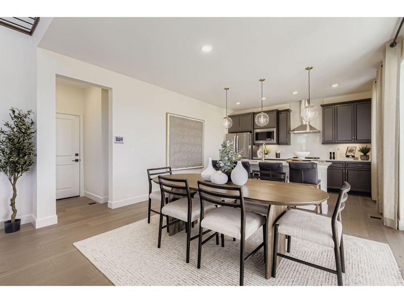 Furnished interior view inside a new home in Farmstead, Berthoud (Image 35).