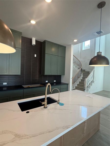 Close-up of interior finishes inside a home in Lagos Reserve, Manor (Image 4).