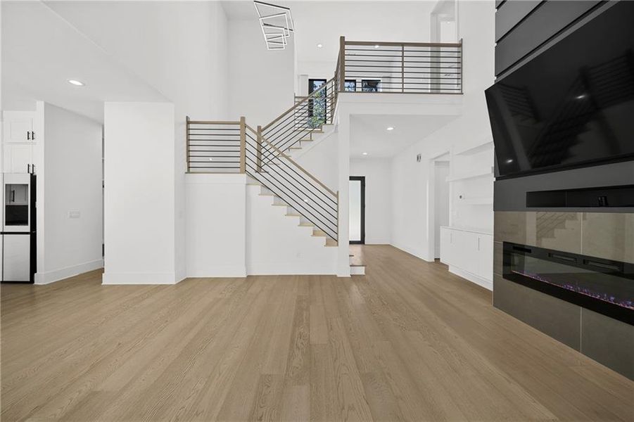 Spacious, unfurnished interior of a new home in , Sugar Hill (Image 49).