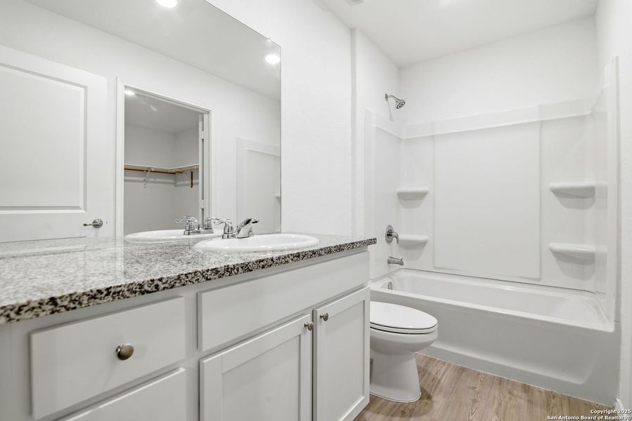 Furnished interior view inside a new home in Vida: Cottage Collection, San Antonio (Image 3). Furnished interior view inside a new home in Vida: Cottage Collection, San Antonio (Image 3).