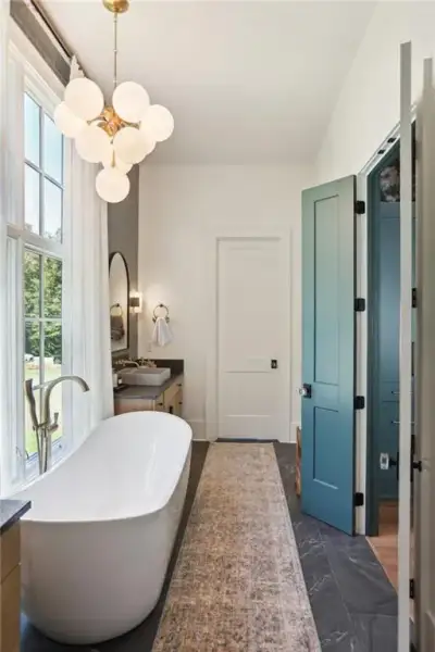 Furnished interior view inside a new home in , Atlanta (Image 16).