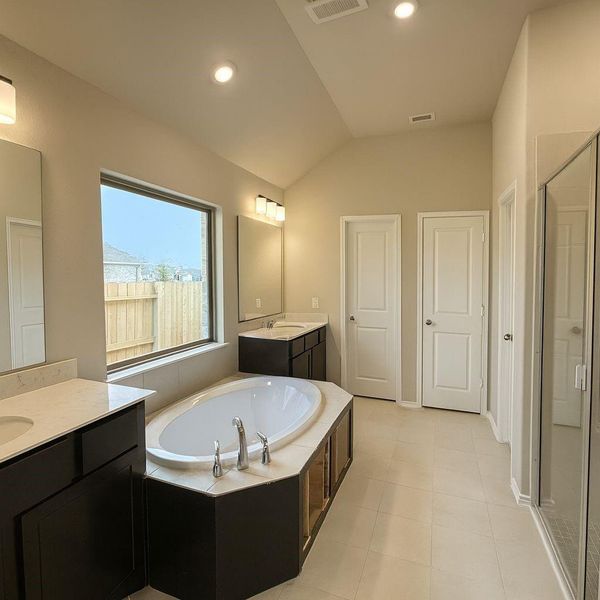 Furnished interior view inside a new home in Escondido, Magnolia (Image 2).