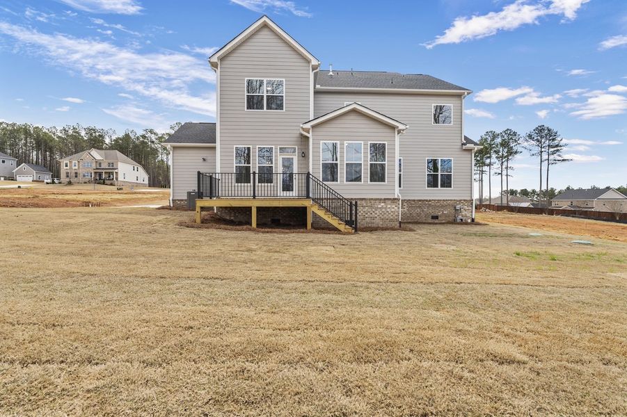 Exterior details and patio area of a home in Suter Estates, Easley (Image 23).
