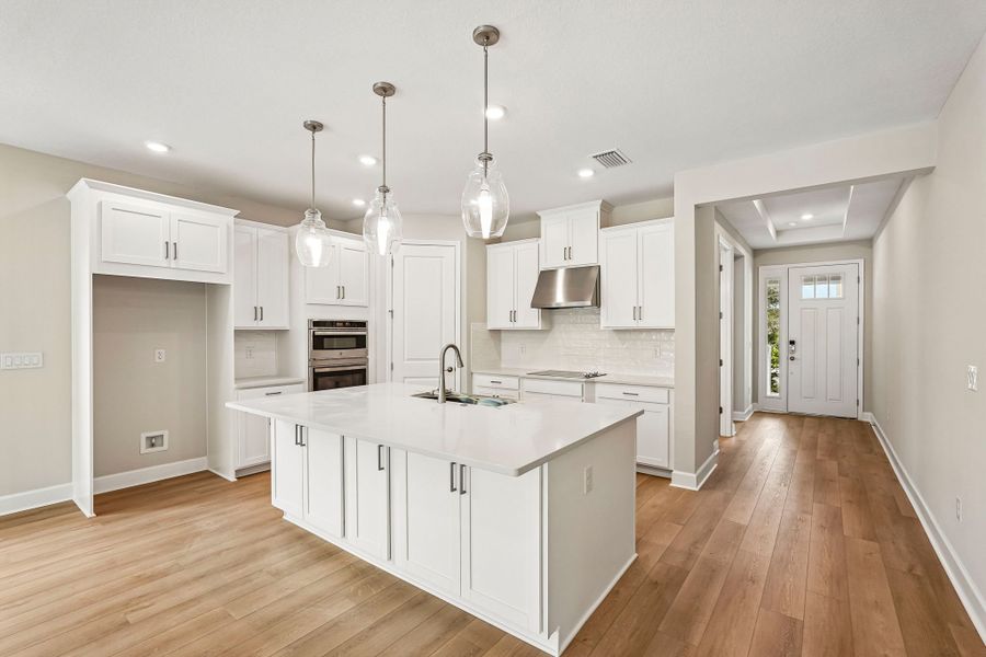 Furnished interior view inside a new home in Tiburon, Nokomis (Image 7).