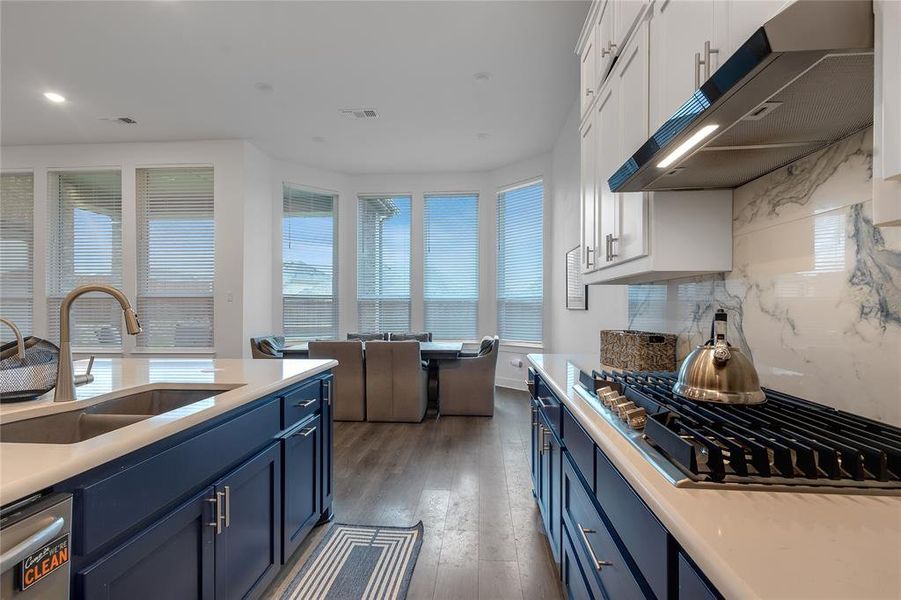 Furnished interior view inside a new home in , Van Alstyne (Image 13).