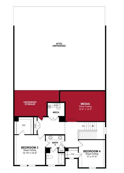 2D floor plan layout of this home in Verandah, Royse City, TX (Image 3). 2D floor plan layout of this home in Verandah, Royse City, TX (Image 3).