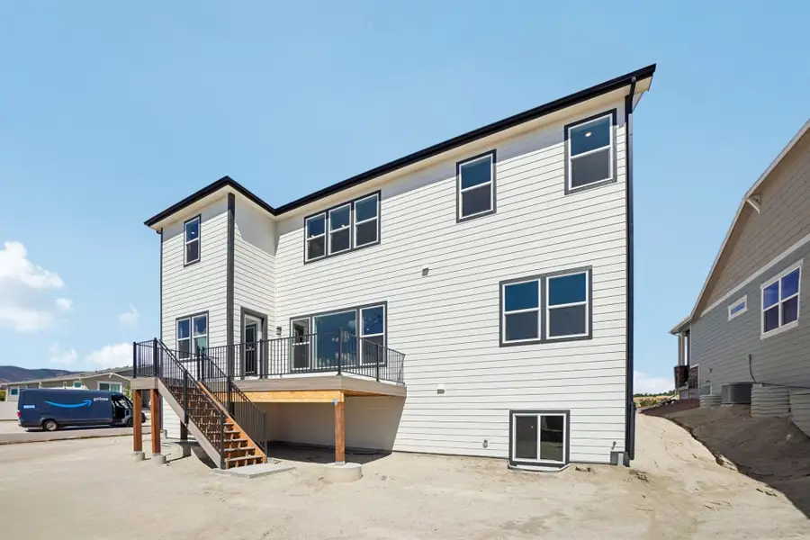 Exterior details and patio area of a home in Jackson Creek North, Monument (Image 36).
