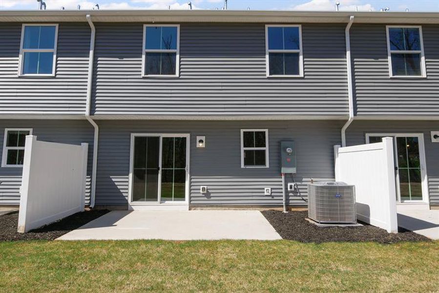 Exterior details and patio area of a home in Beech Glen, Anderson (Image 2).