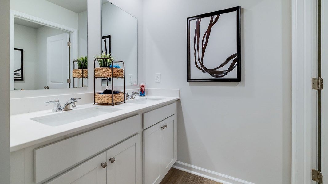 Furnished interior view inside a new home in Cypress Landing, Hardeeville (Image 23).