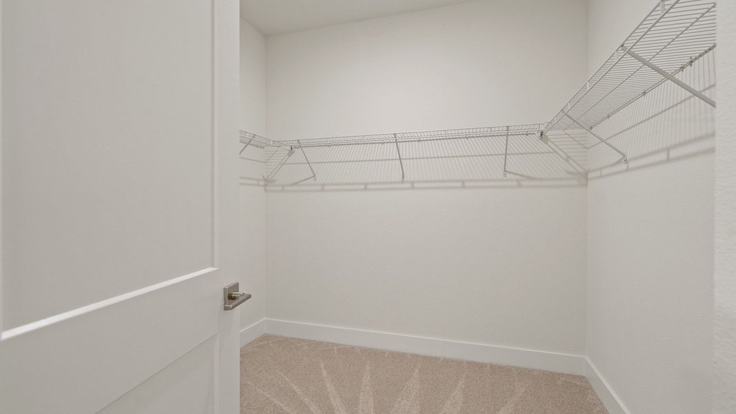 Spacious Walk-in Closet in the Buttonwood Floor Plan by DRB Homes Ardisia Park in New Smyrna Beach