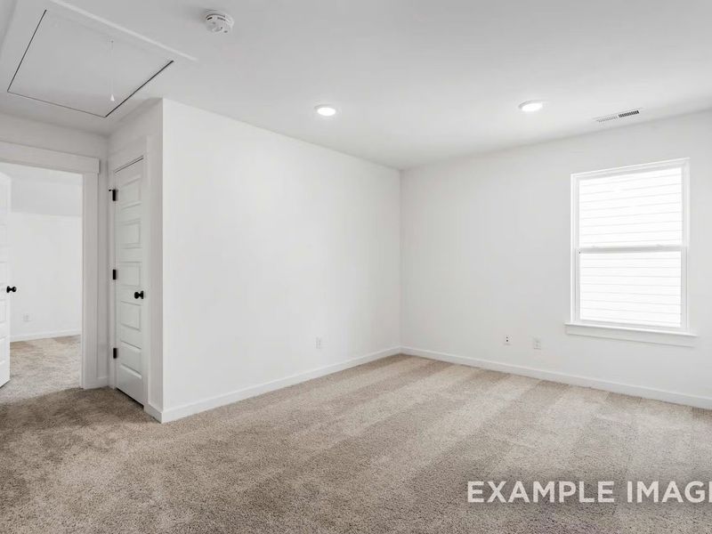 Spacious, unfurnished interior of a new home in Mercer Meadows, Royse City (Image 24). Spacious, unfurnished interior of a new home in Mercer Meadows, Royse City (Image 24).