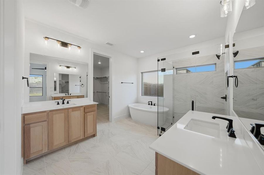 Furnished interior view inside a new home in Aster Park, McKinney (Image 12). Furnished interior view inside a new home in Aster Park, McKinney (Image 12).