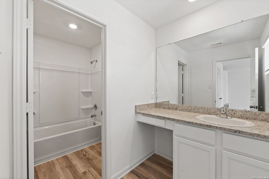Furnished interior view inside a new home in , San Antonio (Image 9).