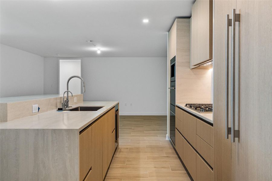 Furnished interior in a model home at Casamar in Pompano Beach (Image 56).