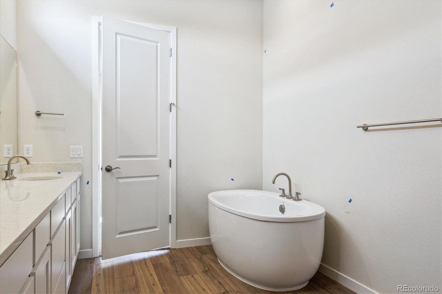 Furnished interior view inside a new home in Trails at Smoky Hill, Parker (Image 8).