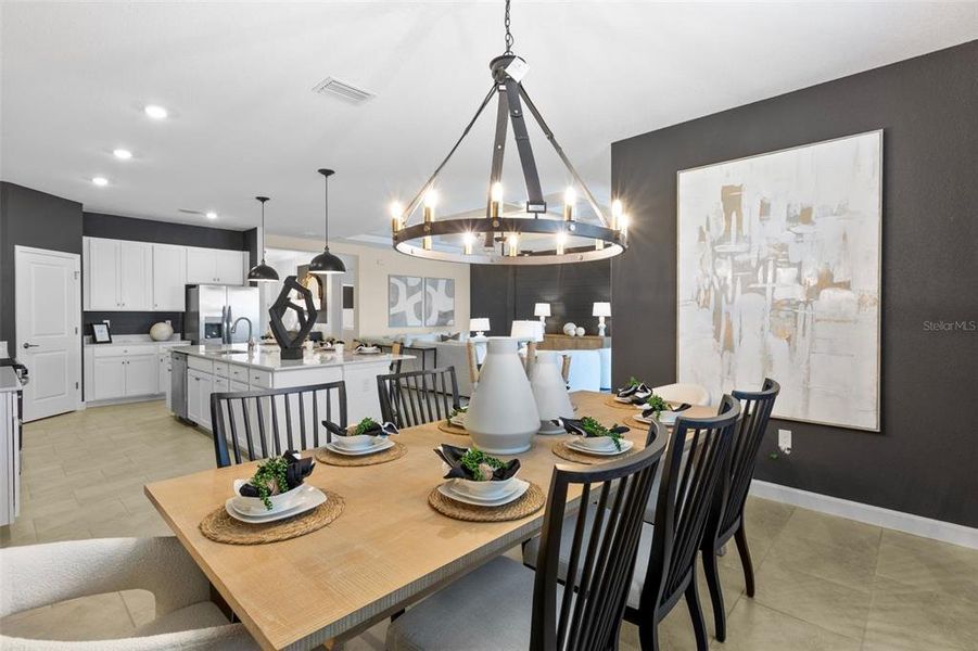 Furnished interior view inside a new home in Rye Ranch, Parrish (Image 9).