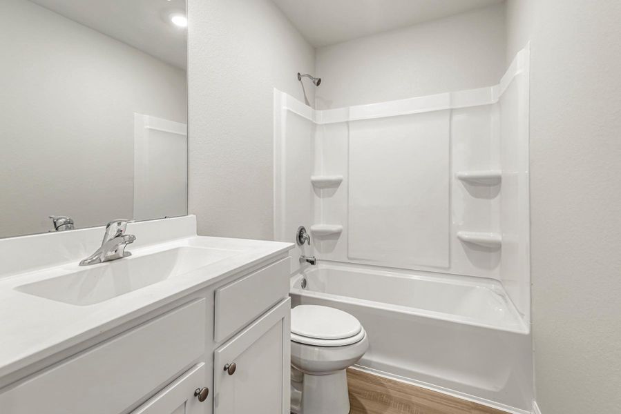 Furnished interior view inside a new home in Vacek Country Meadows, Richmond (Image 5).
