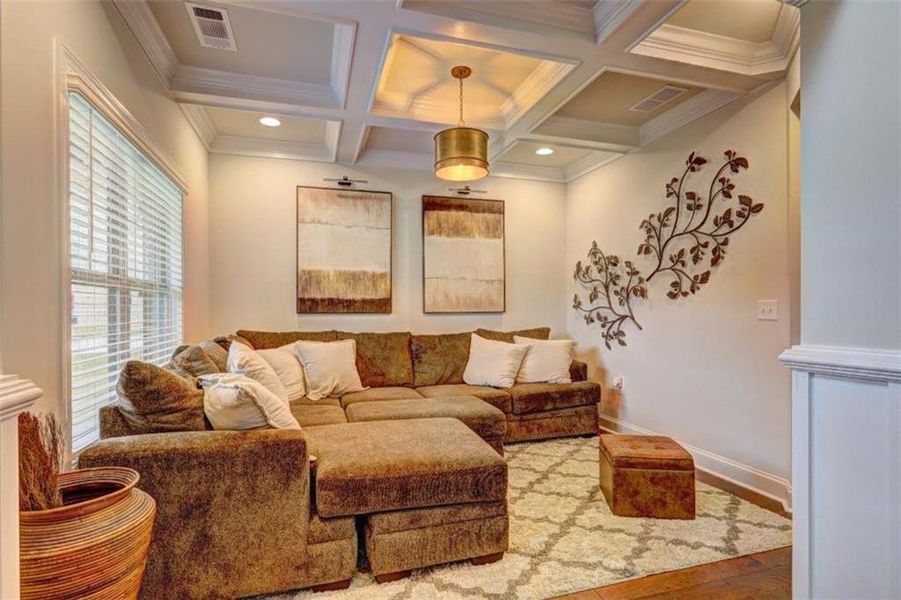Furnished interior view inside a new home in Nine Oaks, Locust Grove (Image 7). Furnished interior view inside a new home in Nine Oaks, Locust Grove (Image 7).