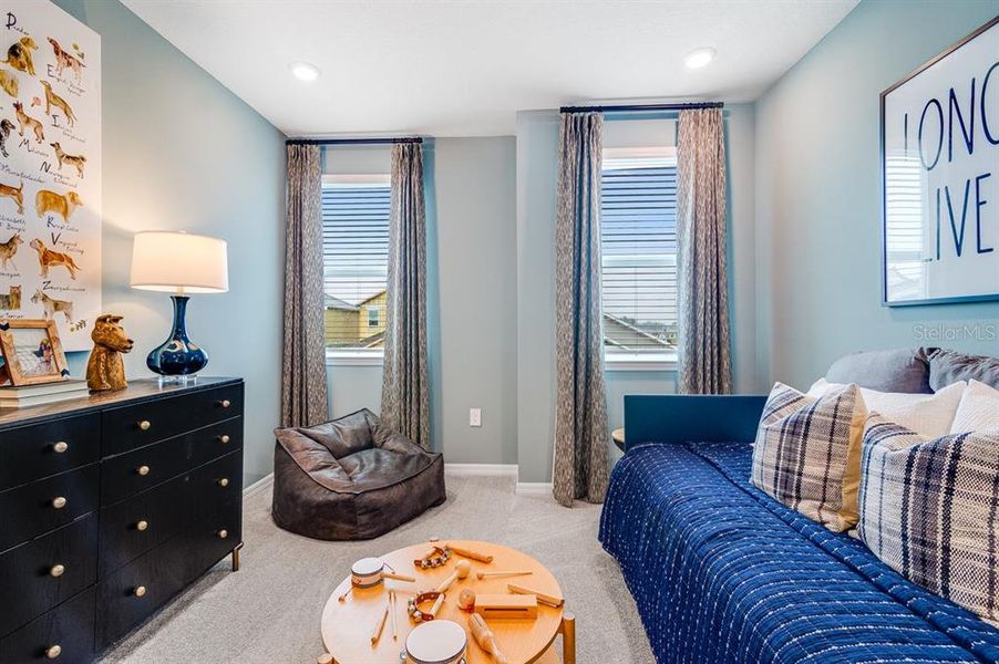 Furnished interior view inside a new home in Center Lake Ranch Community Group Page, St. Cloud (Image 13).