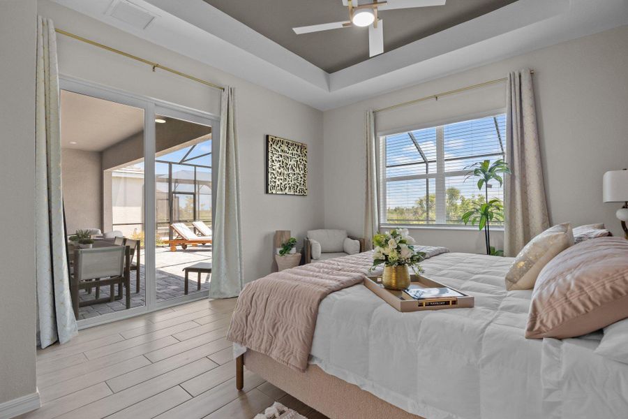 Furnished interior view inside a new home in , Venice (Image 28). Furnished interior view inside a new home in , Venice (Image 28).