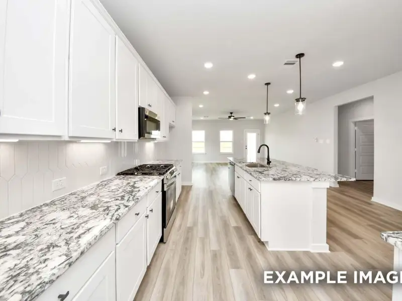 Furnished interior view inside a new home in Sundance Cove, Crosby (Image 7).