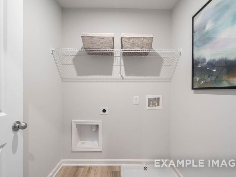 Spacious, unfurnished interior of a new home in Townes at North Main, Lillington (Image 22).
