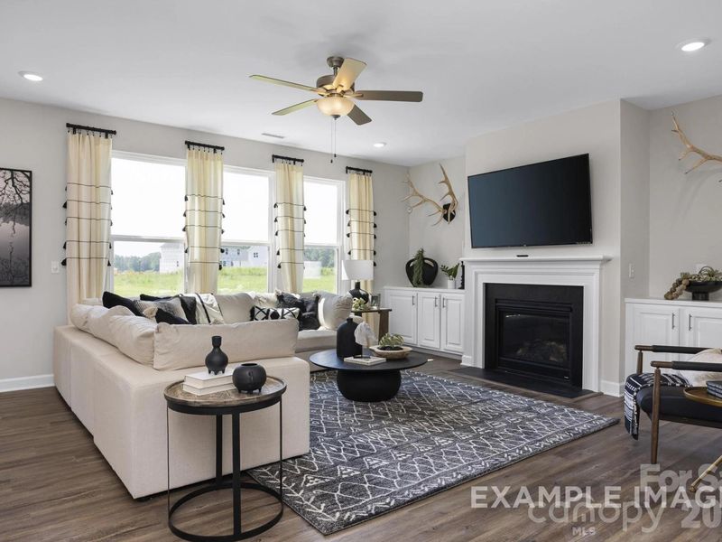 Furnished interior view inside a new home in Windgate, Mooresville (Image 4).