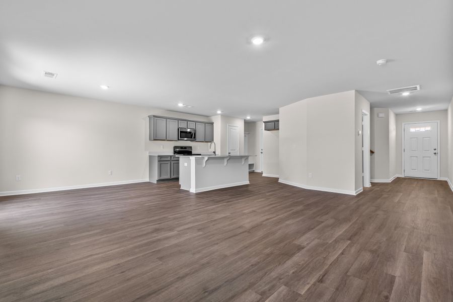 Representative unfurnished interior of a home built from the Birch A by McGuinn Homes in Reserves at Mill Creek, Columbia (Image 22).