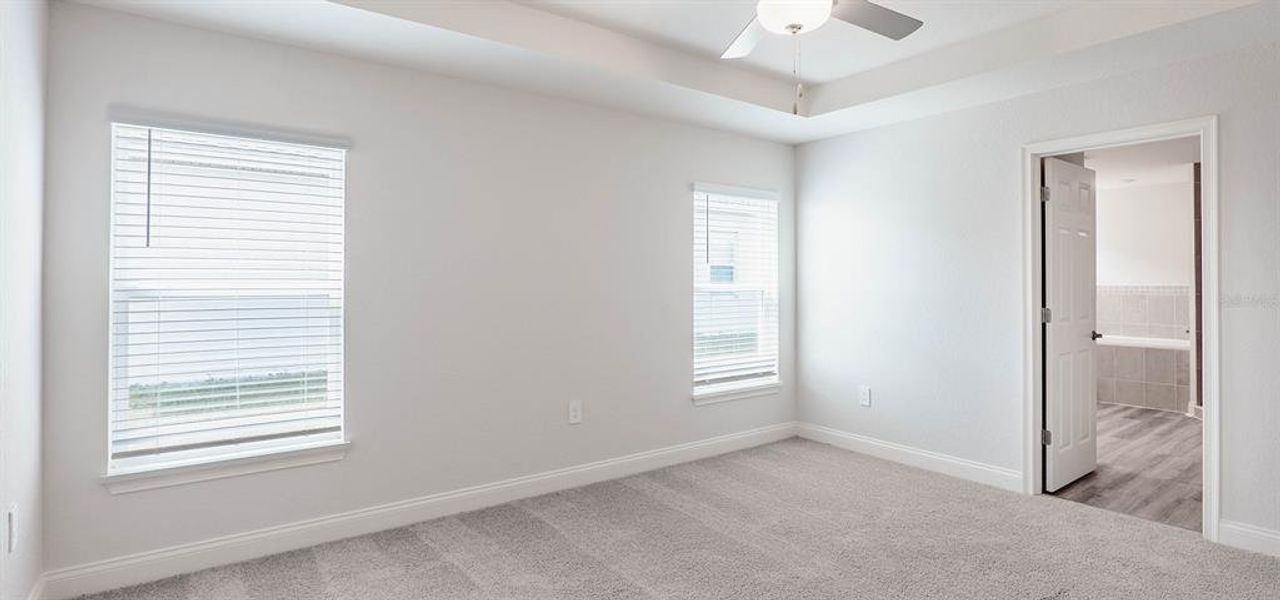 Spacious, unfurnished interior of a new home in The Lakes, Lake Alfred (Image 9). Spacious, unfurnished interior of a new home in The Lakes, Lake Alfred (Image 9).