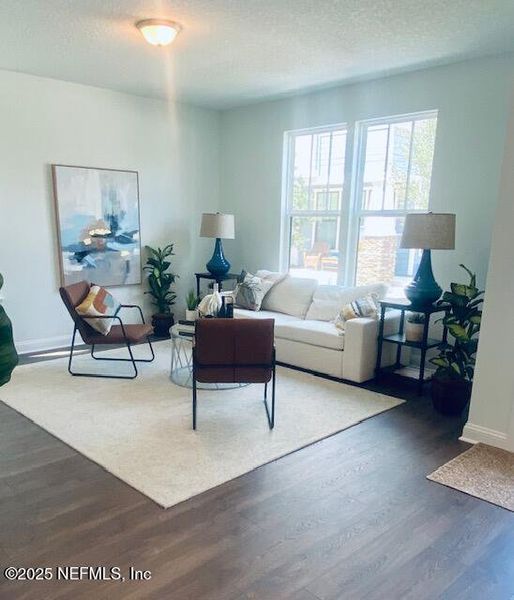 Furnished interior view inside a new home in , Jacksonville (Image 4).