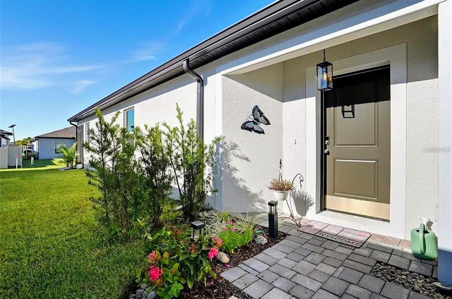 Exterior details and patio area of a home in , Port Charlotte (Image 25). Exterior details and patio area of a home in , Port Charlotte (Image 25).