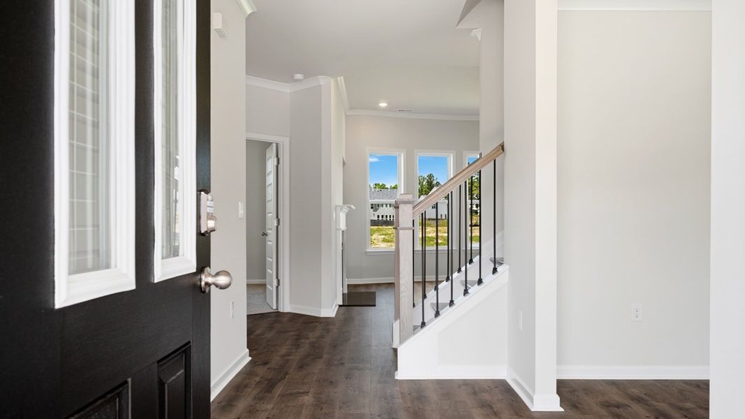 Spacious, unfurnished interior of a new home in Evergreen Crossing, Locust Grove (Image 15). Spacious, unfurnished interior of a new home in Evergreen Crossing, Locust Grove (Image 15).