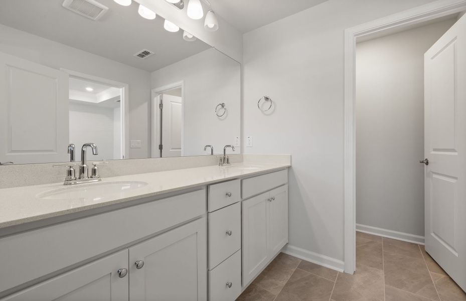 Representative furnished interior of a home built from the Broxton by Pulte Homes in Mailman Post, Knightdale (Image 4).